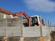 plaque beton de cloture